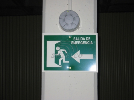 Señalicación de emergencia